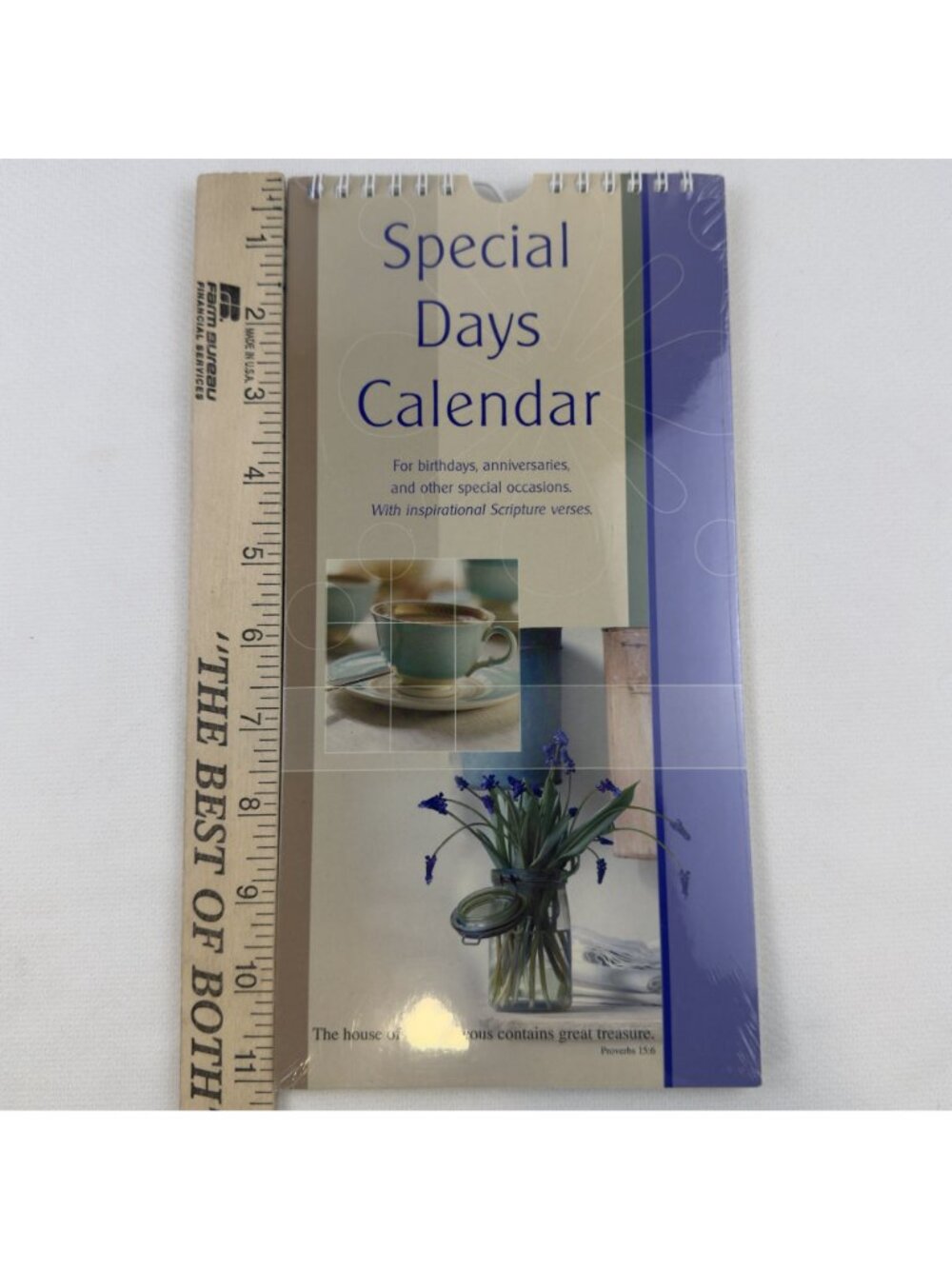 Special Days Calendar Set Of 3 Inspirational Scripture Verses Spiral-Bound NEW - Picture 11 of 12